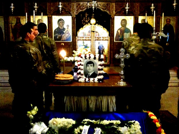 Γεώργιος Ναθαναήλ Πίττα Κηδεία 7-12-2011