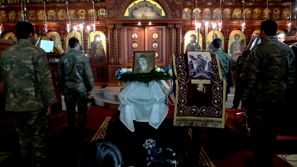 Κηδεία Αντώνη Καφά