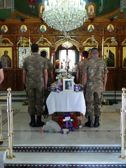 Βάσος Β. Θεοφάνους Κηδεία 18-5-2014 