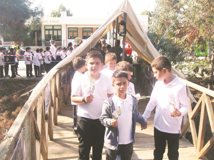 Cyprus 1974 refugee school children